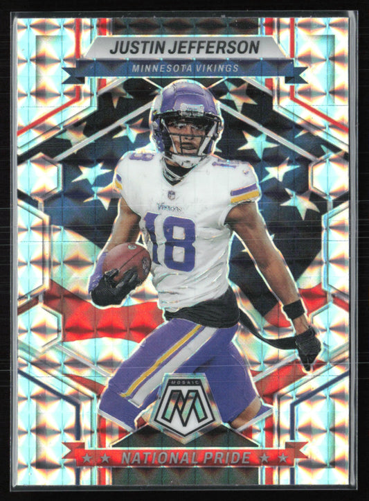 Justin Jefferson Mosaic Prizm