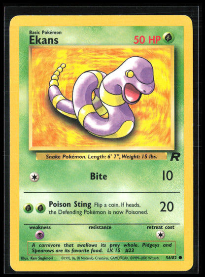 Ekans 2000 Team Rocket