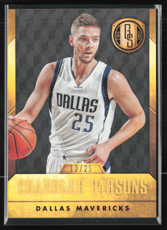 Chandler Parsons /25 Gold Standard