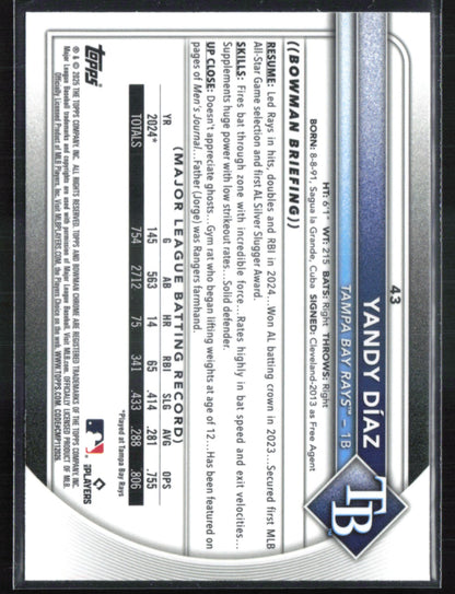 Yandy Diaz /499 Geometric