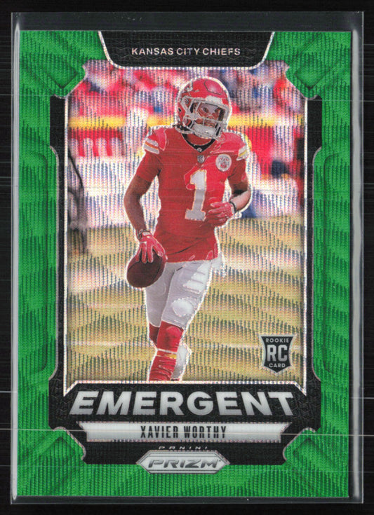 Xavier Worthy RC Emergent Green Wave