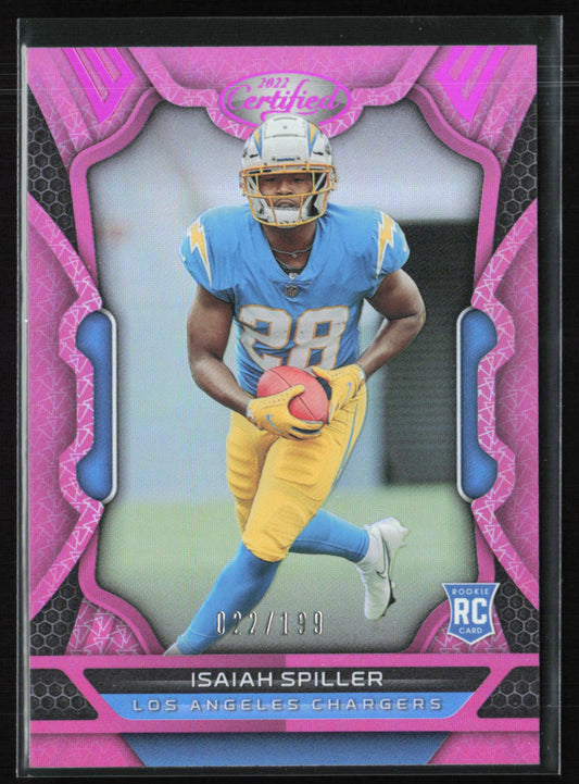 Isaiah Spiller RC Pink Mirror /199