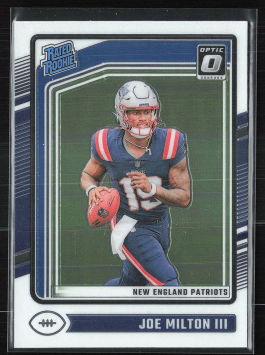 Joe Milton III RC Optic Rated Rookie