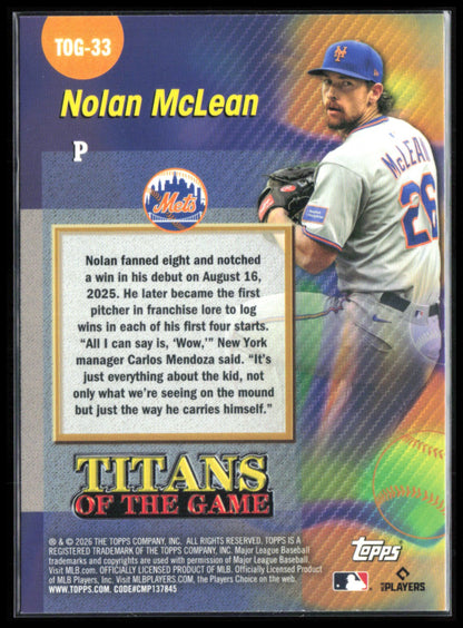 Nolan McLean RC