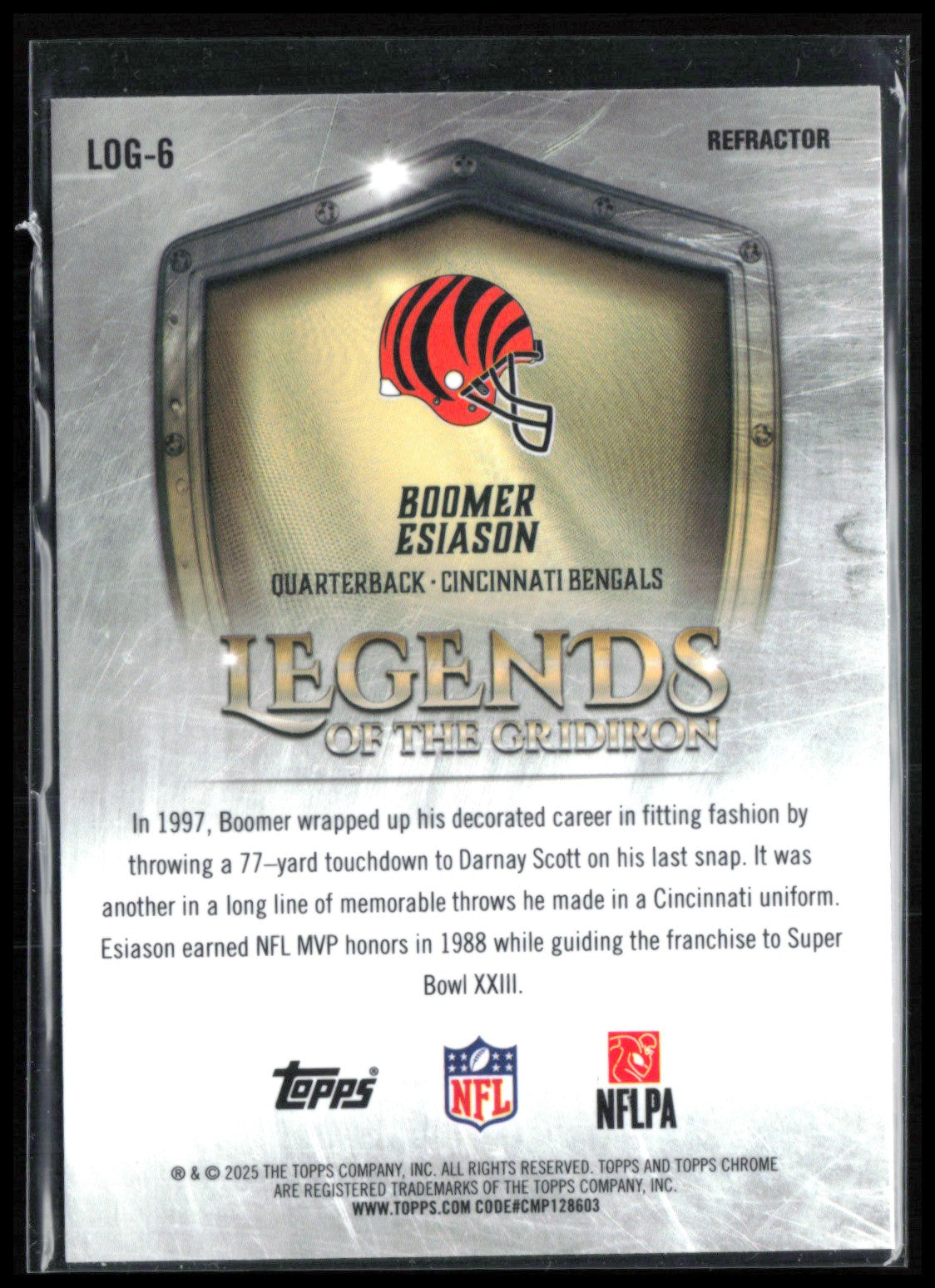 Boomer Esiason Refractor