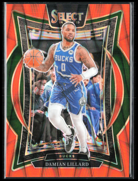Damian Lillard Orange Seismic