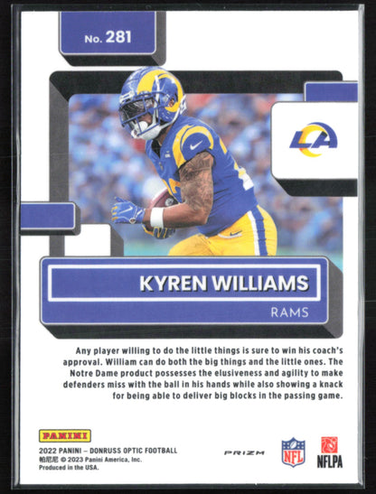 Kyren Williams RC Pink Holo