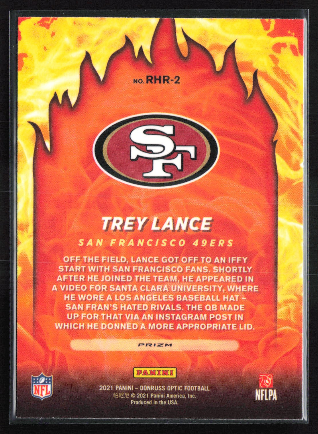 Trey Lance RC Holo