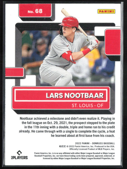 Lars Nootbaar RC Orange Foil