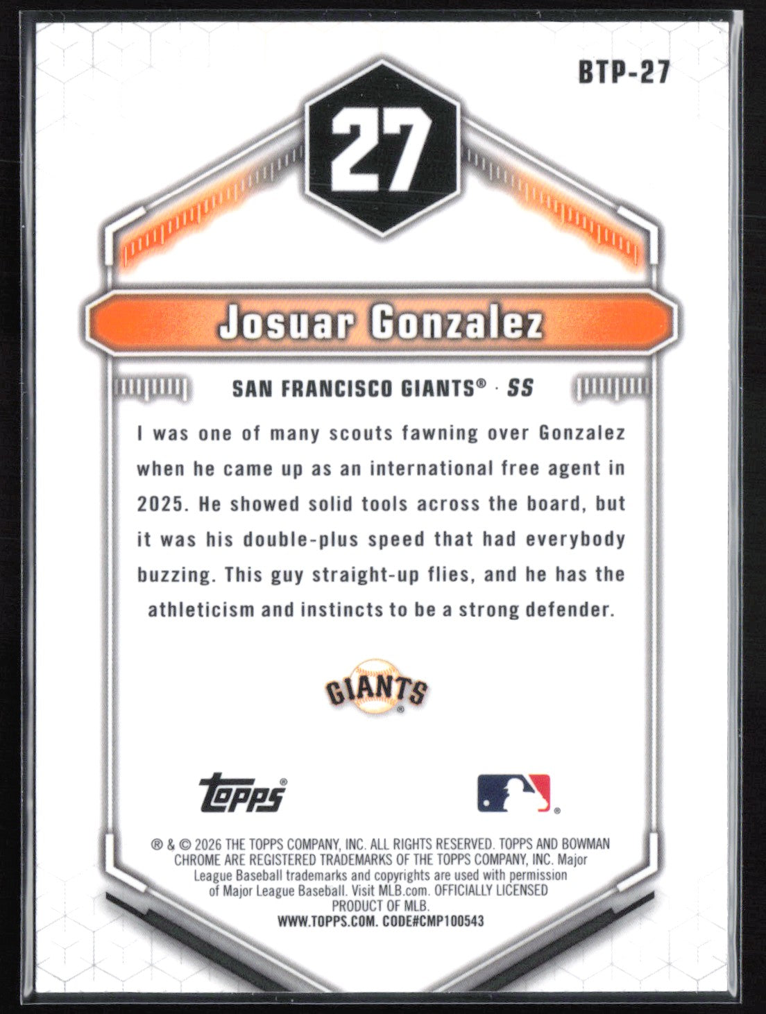 Josuar Gonzalez Top 100