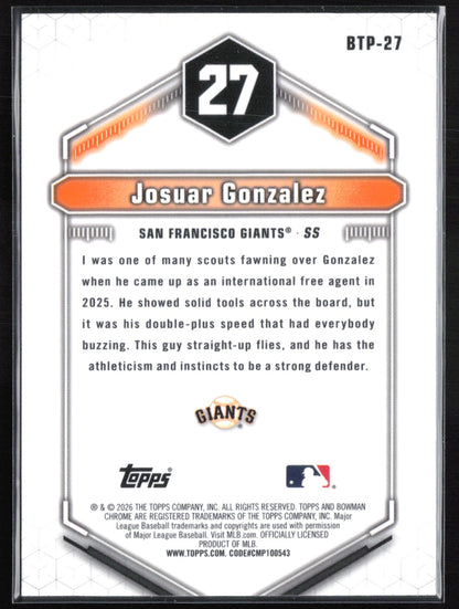 Josuar Gonzalez Top 100