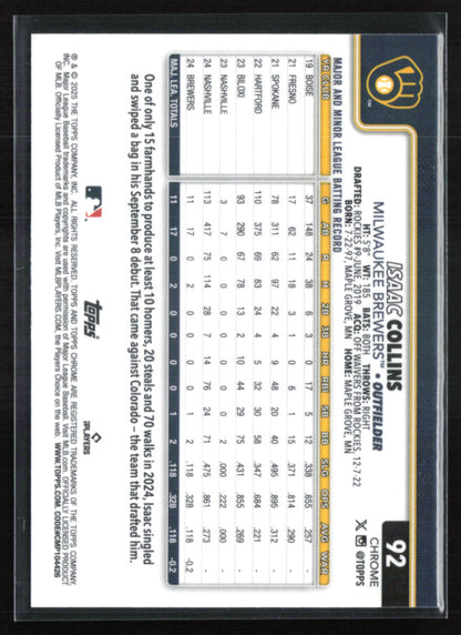 Isaac Collins RC