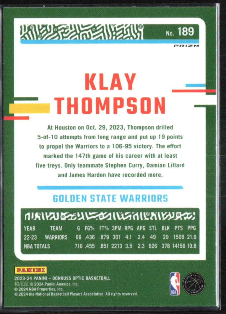 Klay Thompson Blue Velocity