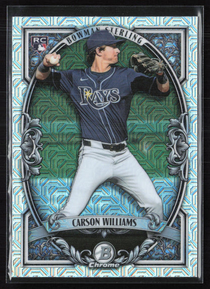 Carson Williams RC Mojo Bowman Sterling