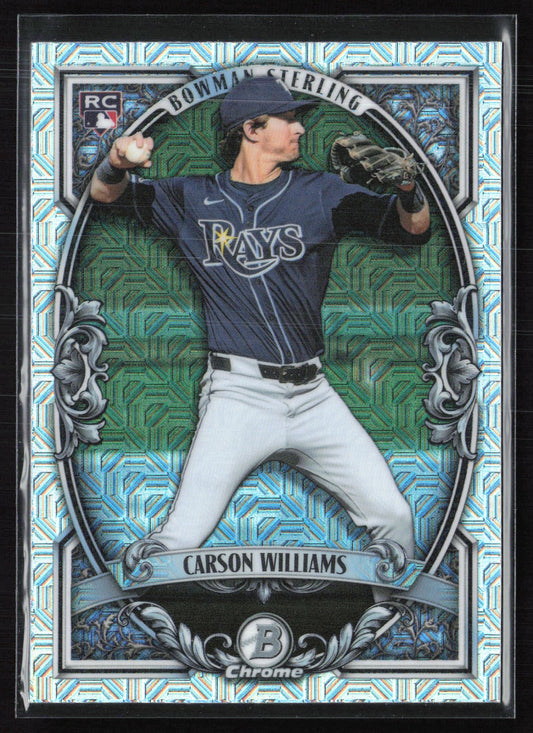 Carson Williams RC Mojo Bowman Sterling