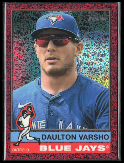 Daulton Varsho Red Sparkle