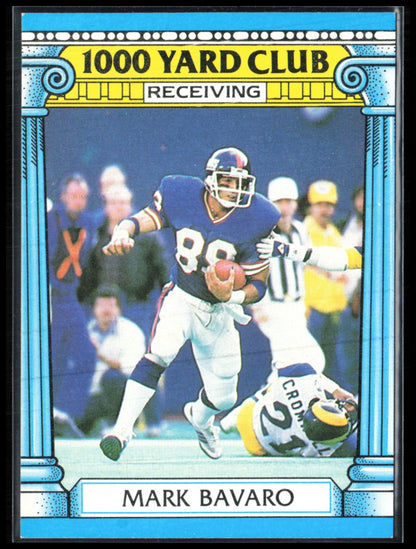 Mark Bavaro 1987 Topps 1000 Yard Club
