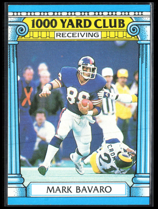 Mark Bavaro 1987 Topps 1000 Yard Club
