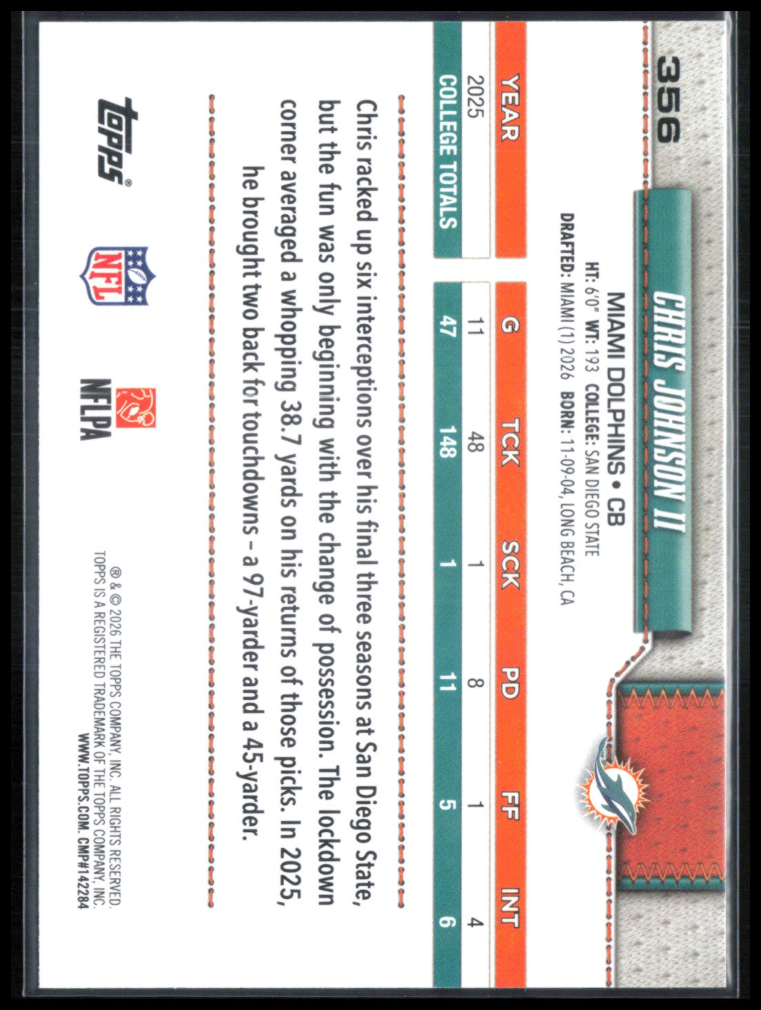 Chris Johnson II RC