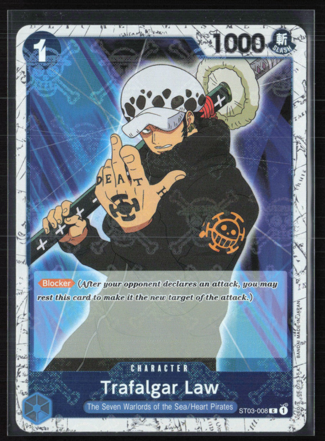 Trafalgar Law The Seven Warlords of the Sea (One Piece)