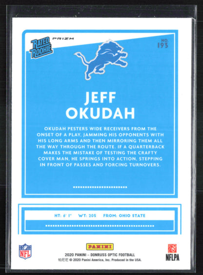 Jeff Okudah RC Holo