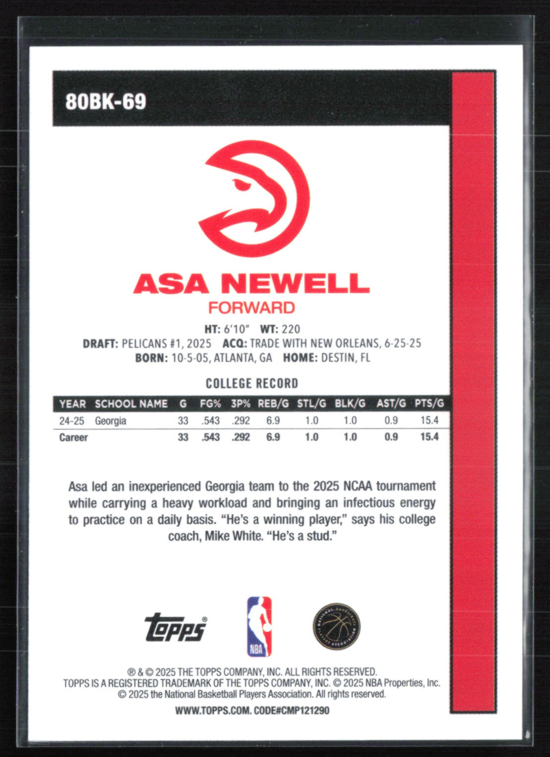 Asa Newell RC