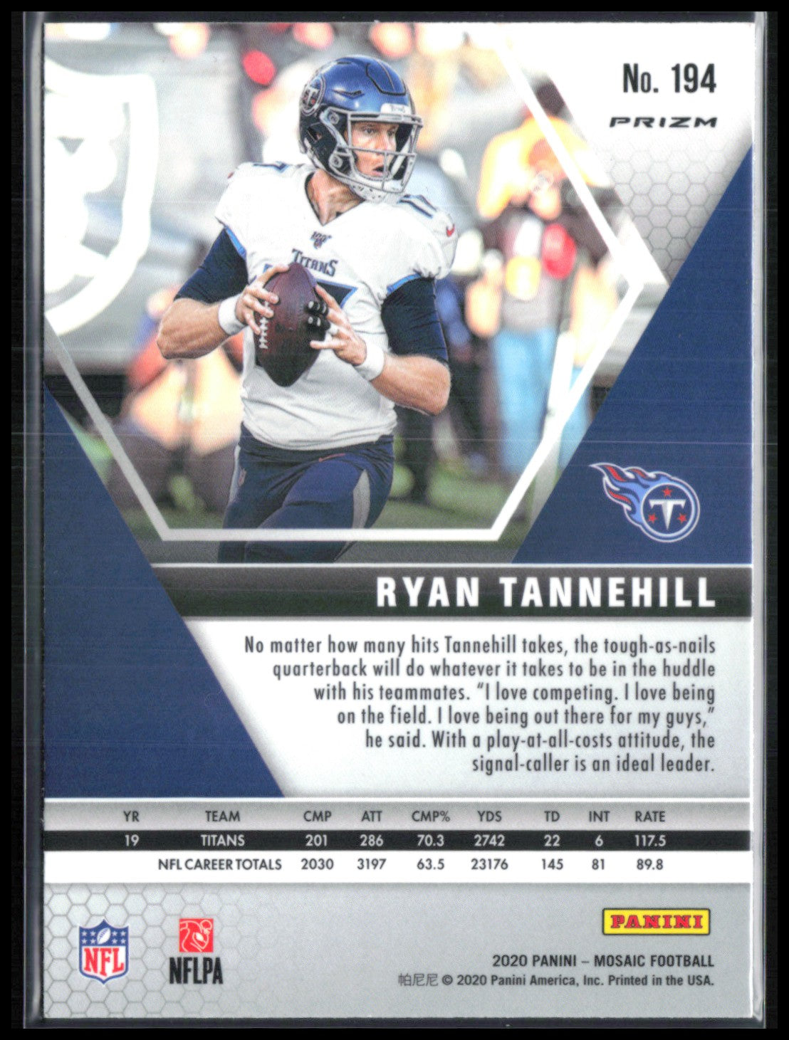 Ryan Tannehill Green Mosaic
