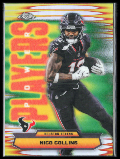 Nico Collins Power Players Refractor