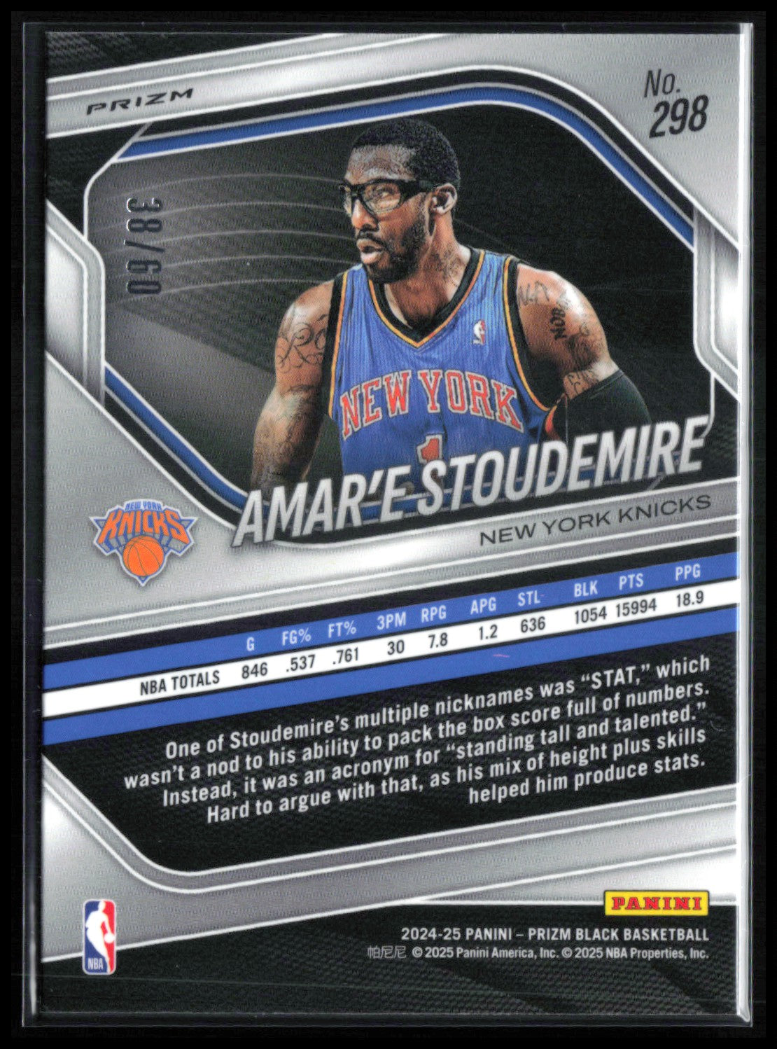 Amar'e Stoudemire Orange Wave /60