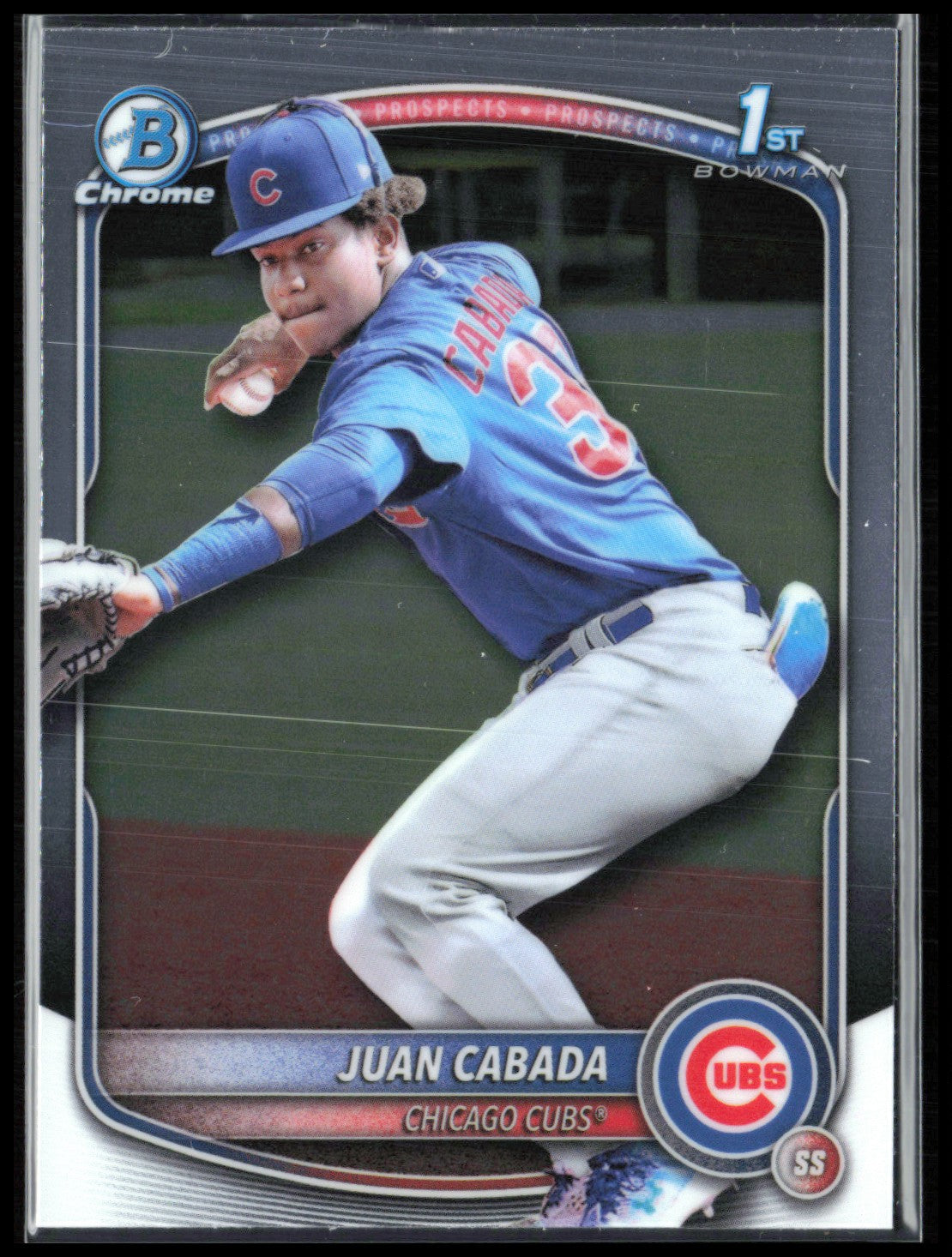 Juan Cabada 1st Bowman Chrome