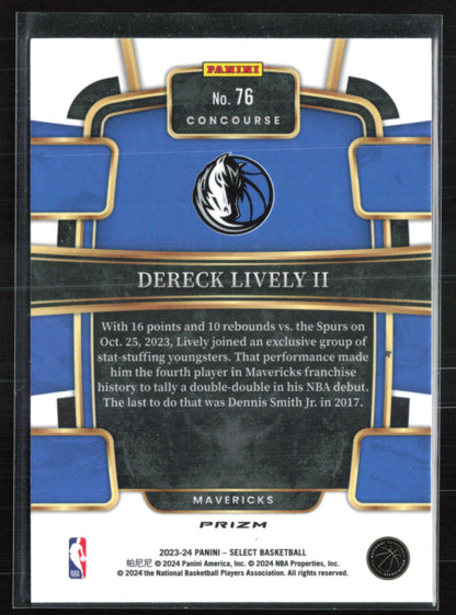 Dereck Lively II RC Prizm