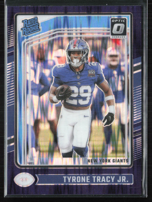 Tyrone Tracy Jr. RC Purple Shock