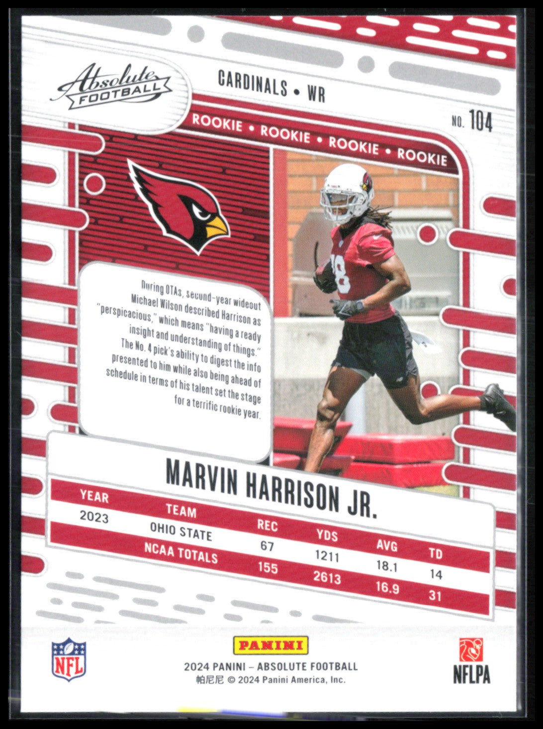 Marvin Harrison Jr. RC