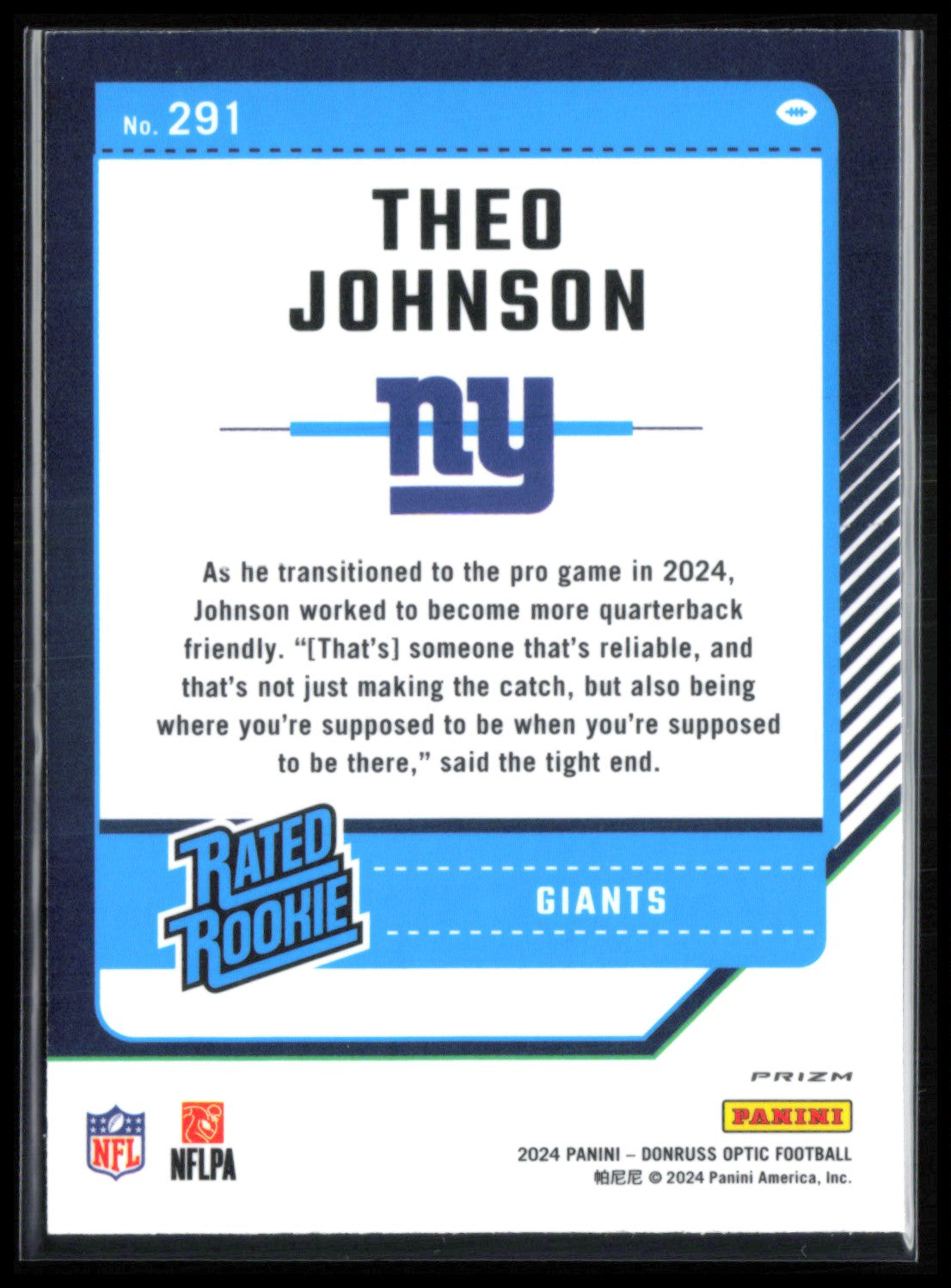 Theo Johnson RC Purple Shock