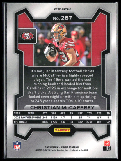 Christian McCaffrey Orange Disco