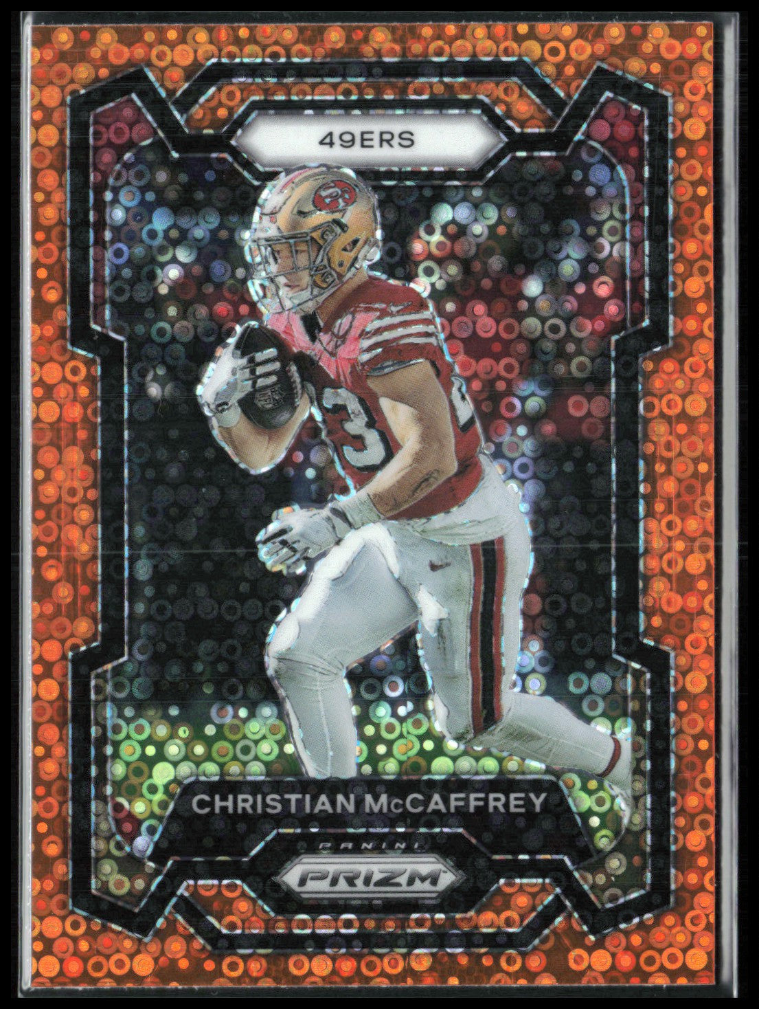 Christian McCaffrey Orange Disco