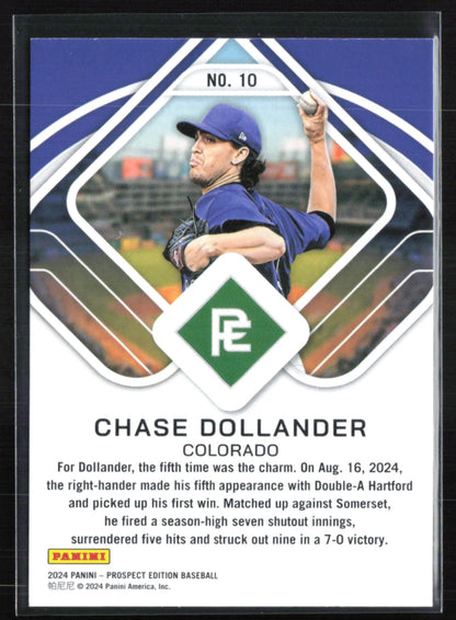 Chase Dollander Aces