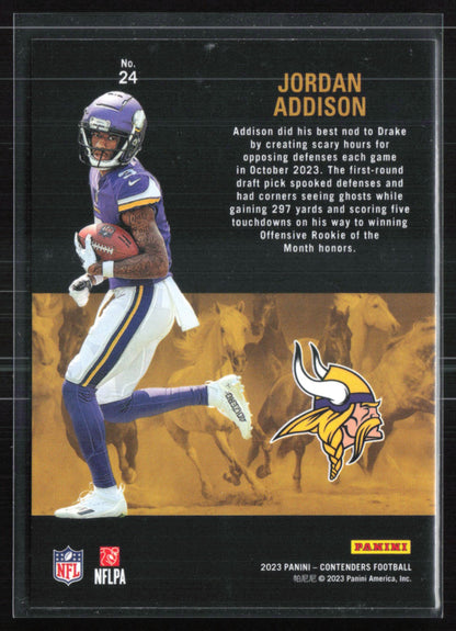 Jordan Addison RC Stallions