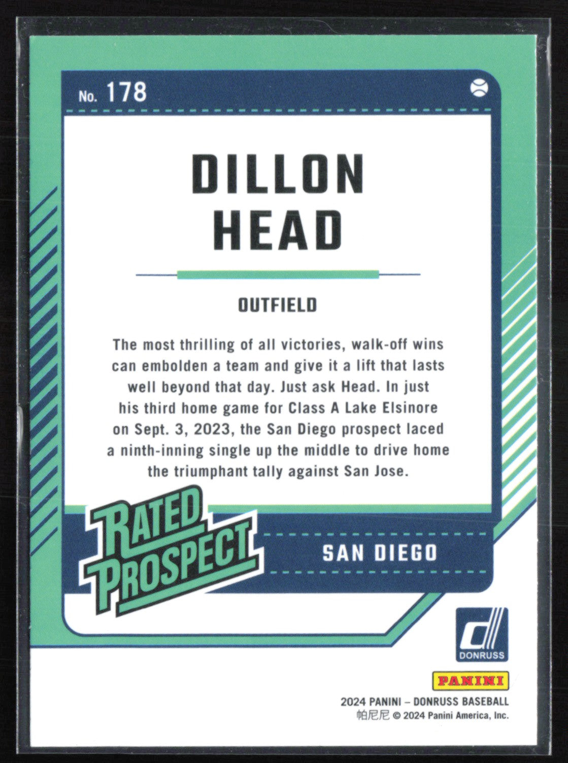 Dillon Head Prospect Red Blue