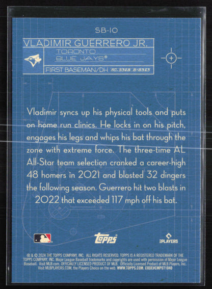 Vladimir Guerrero Jr. Superstar Blueprints