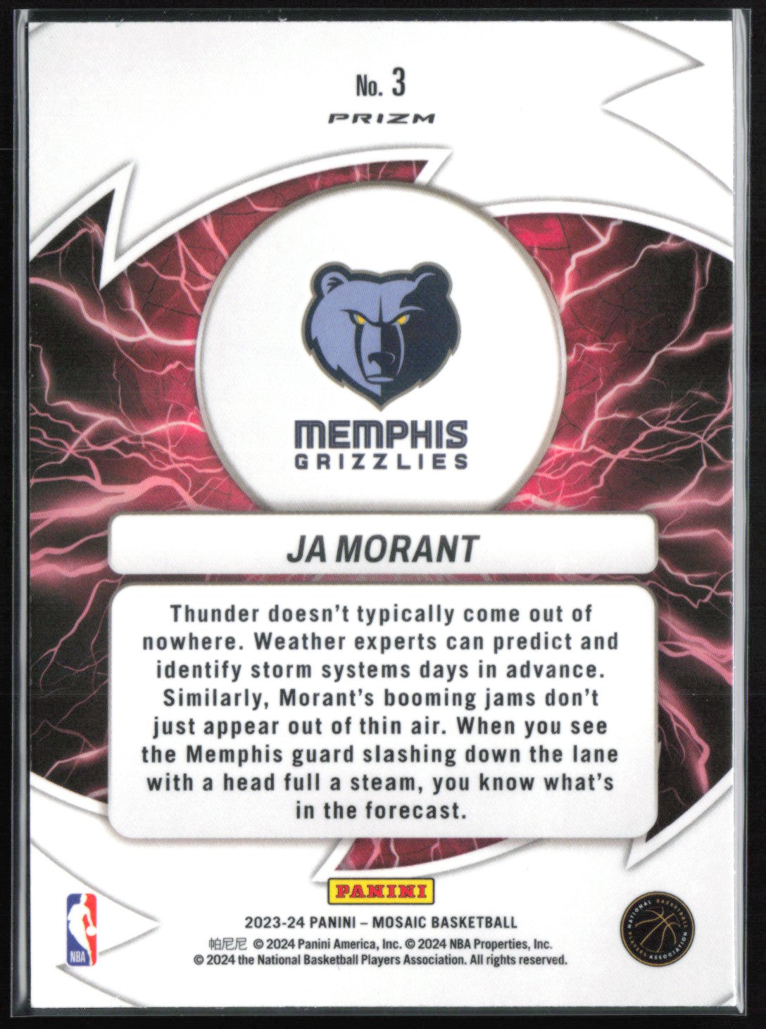 Ja Morant Green Mosaic