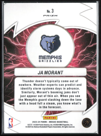 Ja Morant Green Mosaic
