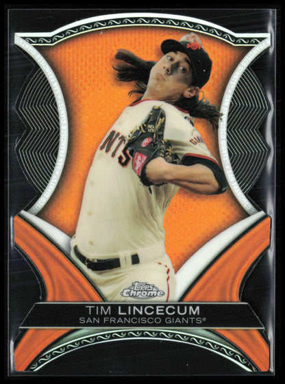 Tim Lincecum Orange Dynamic Die-Cuts