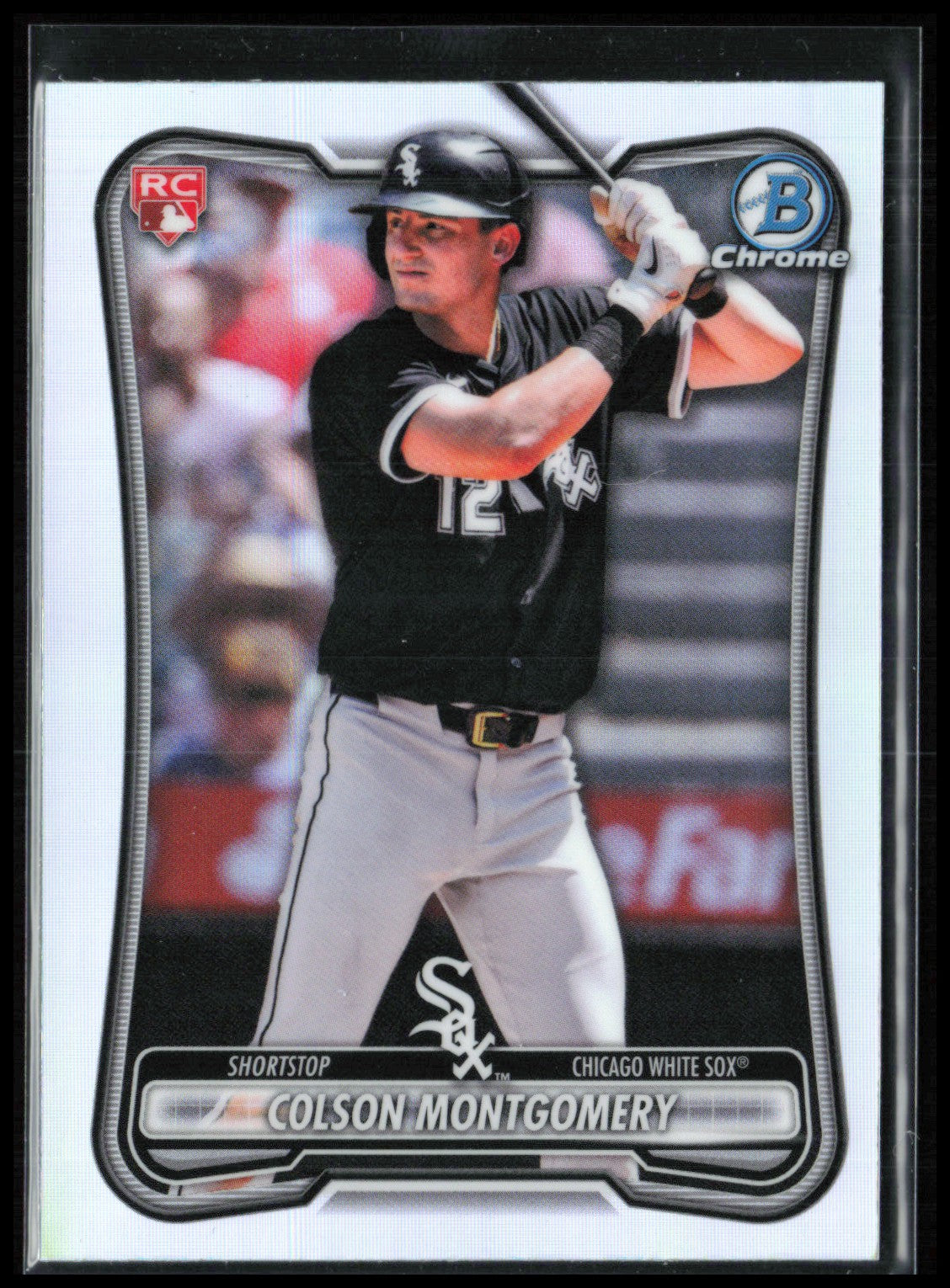 Colson Montgomery RC Red Rookie Logo 2026 Bowman Chrome