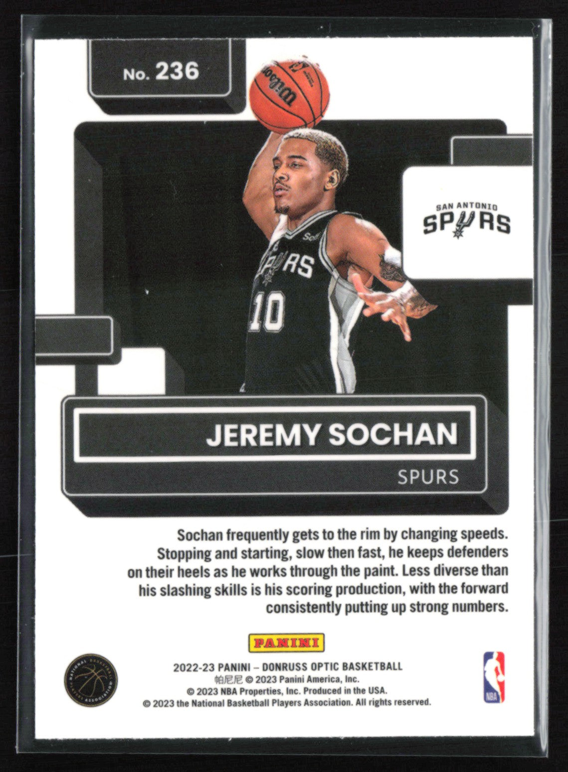 Jeremy Sochan RC