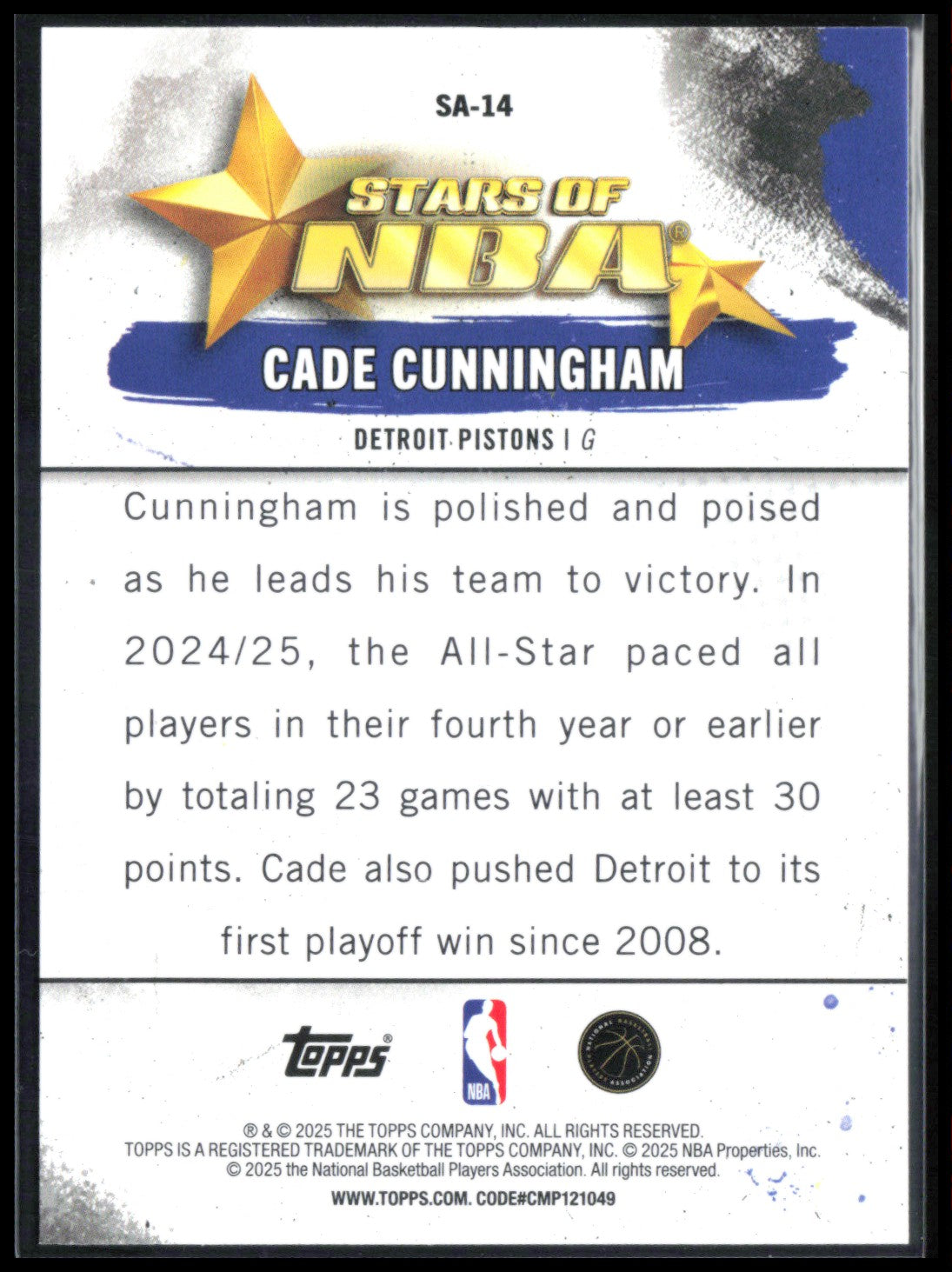 Cade Cunningham