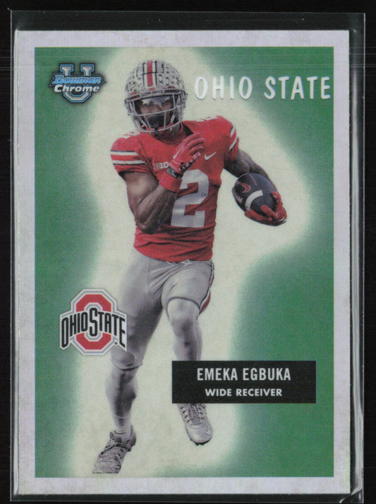 Emeka Egbuka 2023 Bowman U Chrome Throwback