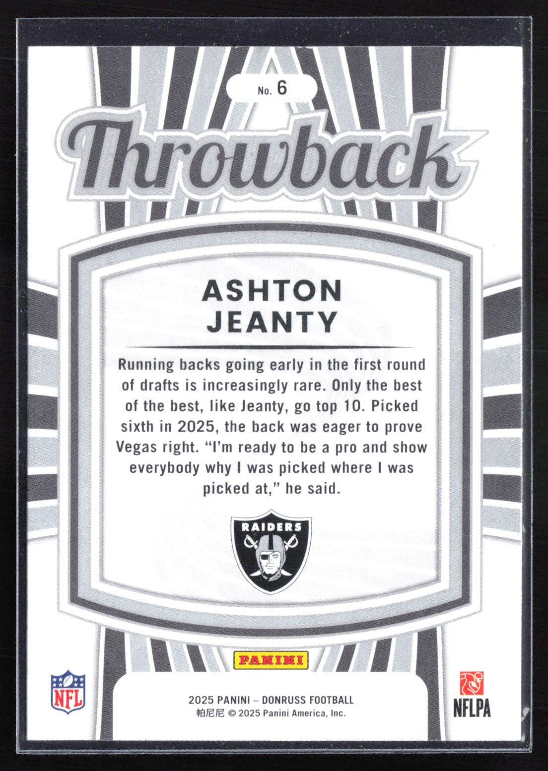 Ashton Jeanty RC