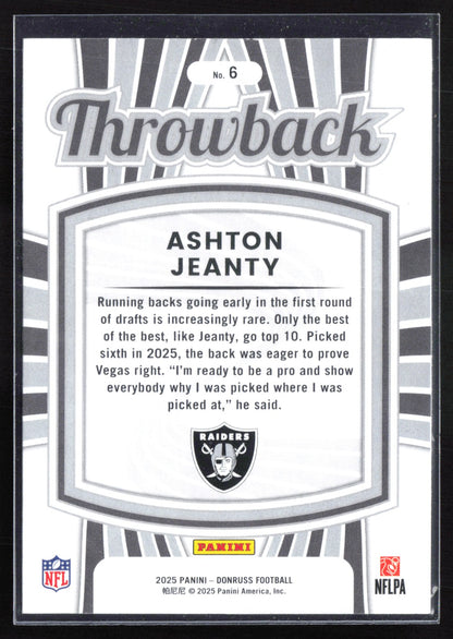 Ashton Jeanty RC