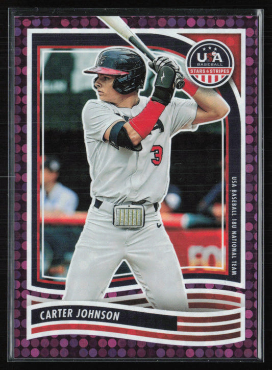 Carter Johnson Purple Pulsar /99